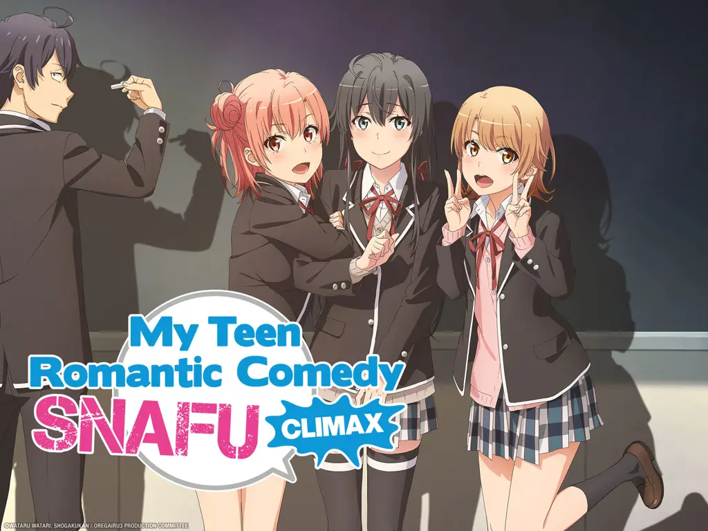 Gambar adegan kunci dari Oregairu Season 3 Episode 12