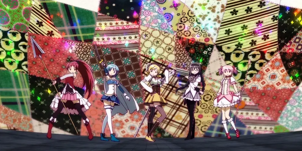 Adegan dari film Madoka Magica Rebellion