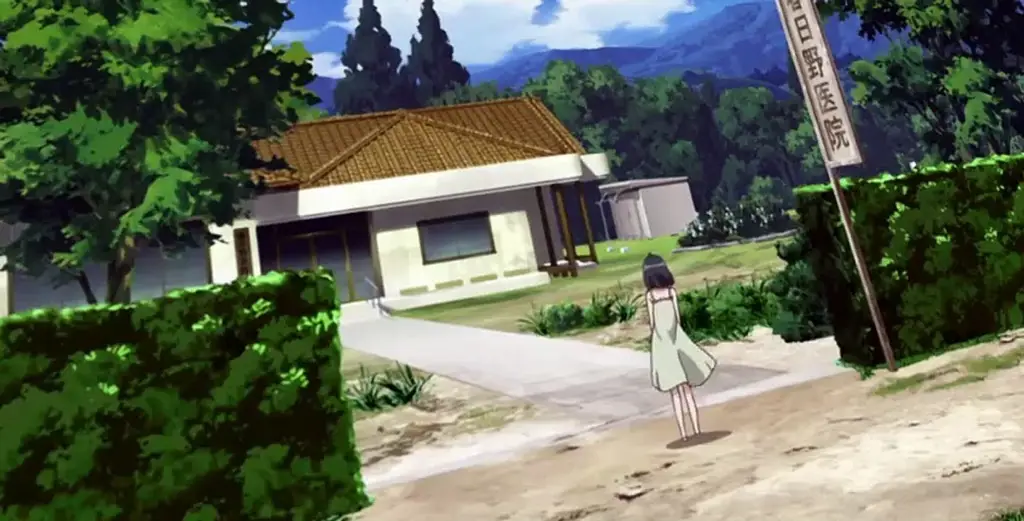 Gambar tangkapan layar dari Yosuga no Sora episode 7