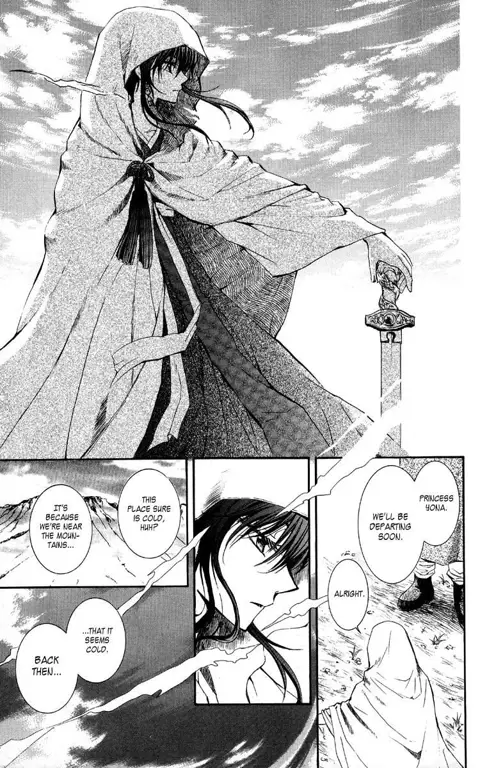 Gambar momen penting di Akatsuki no Yona Chapter 126