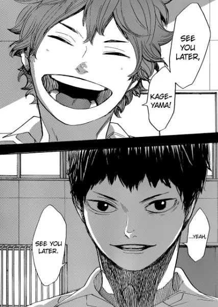 Gambar momen penting di Haikyuu!! chapter 370