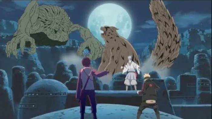 Adegan kunci Boruto episode 135