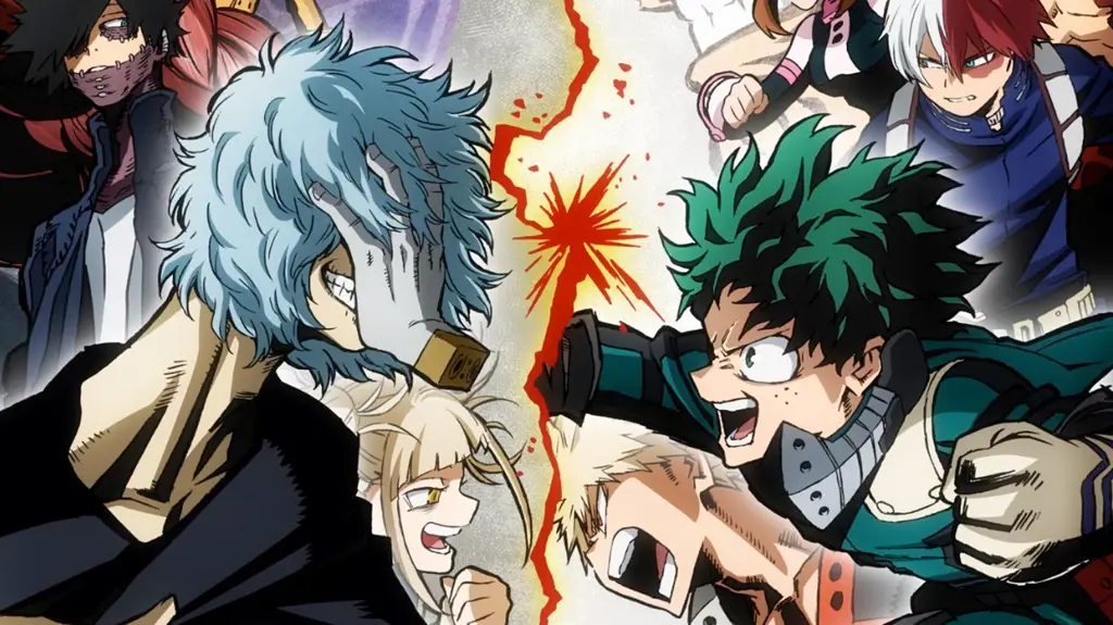 Screenshot adegan penting dari My Hero Academia Season 3 Episode 16