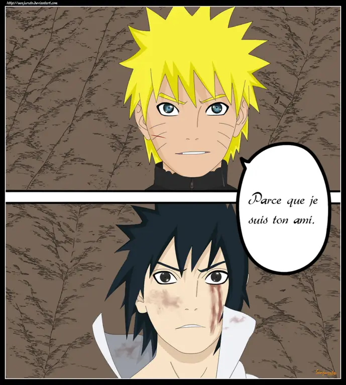 Gambar screenshot adegan penting dari Naruto Shippuden episode 486