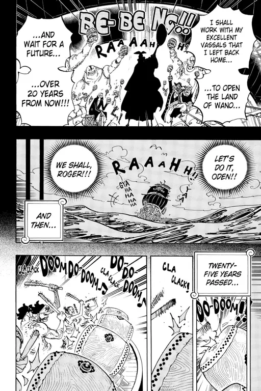 Gambar momen penting One Piece chapter 958