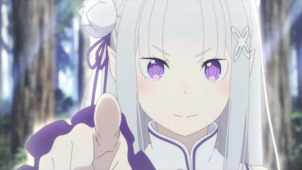 Subaru dan Emilia dalam Re:Zero season 2