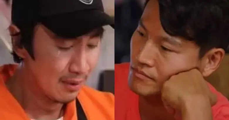 Kwang Soo dalam episode terakhirnya di Running Man