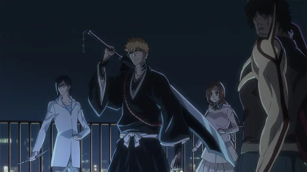 Adegan terakhir para karakter di anime Bleach