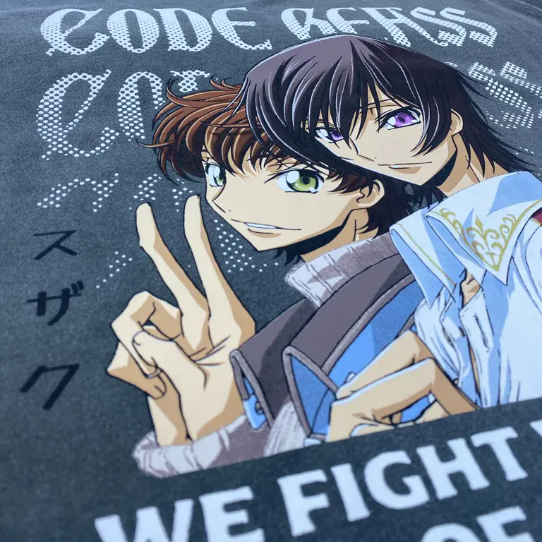 Lelouch dan Suzaku dalam momen persahabatan di Code Geass OVA 1