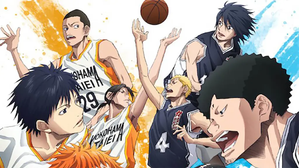 Pertandingan basket di Ahiru no Sora