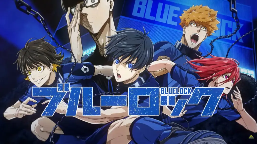 Adegan anime Blue Lock yang menegangkan