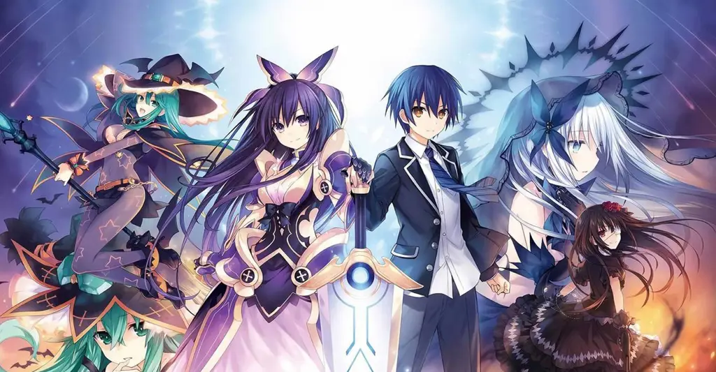 Adegan pertarungan di Date A Live Season 2