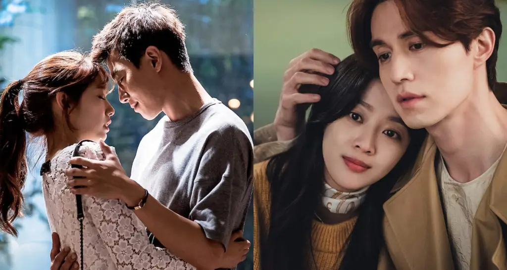 Momen romantis antara Cha Ji-heon dan No Eun-seol Adegan romantis dalam Protect the Boss episode 1