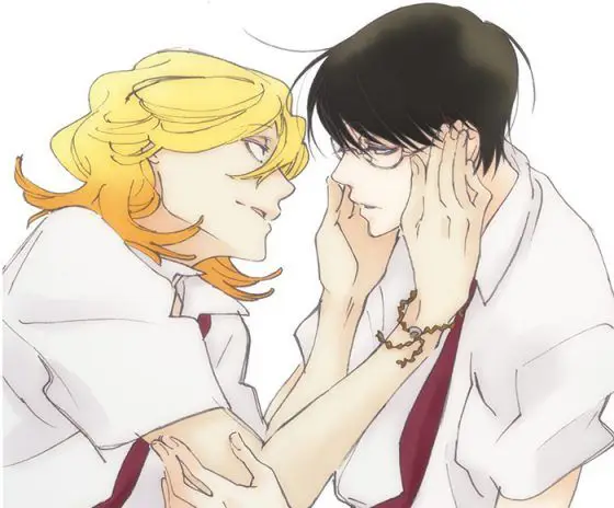 Adegan dari anime Doukyuusei