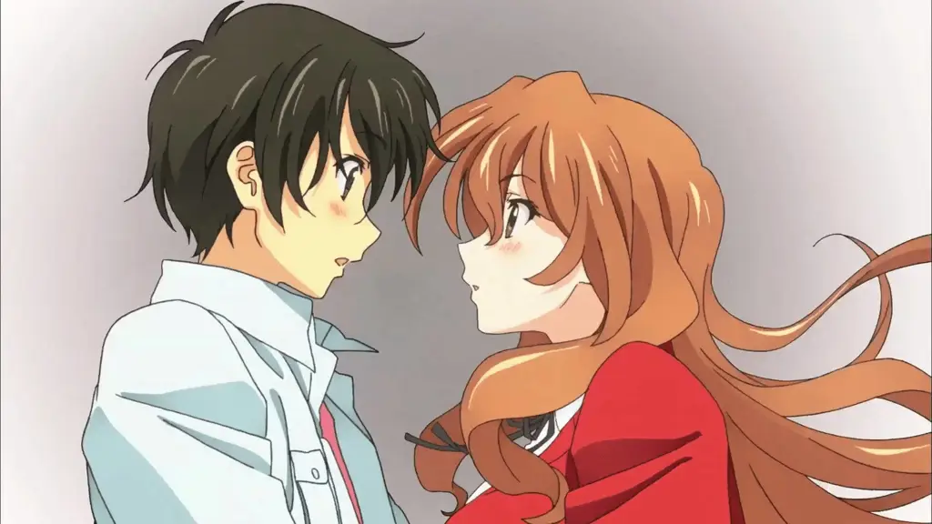 Gambar Banri dan Koko dalam Golden Time