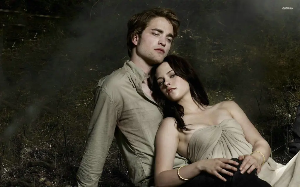 Bella dan Edward dalam film Twilight