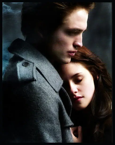 Bella dan Edward dalam film Twilight