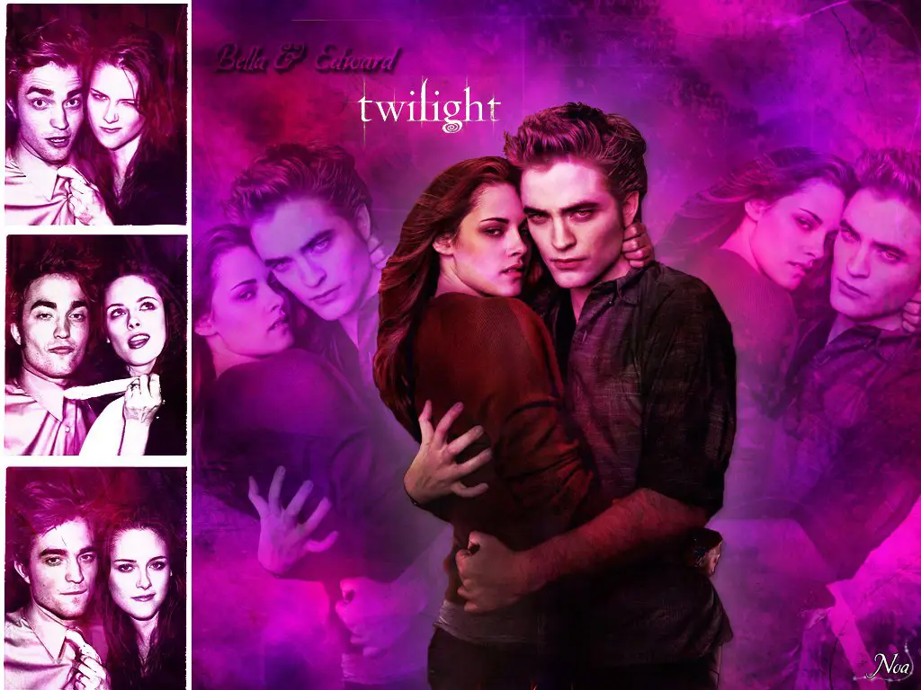 Gambar Bella dan Edward dalam film Twilight