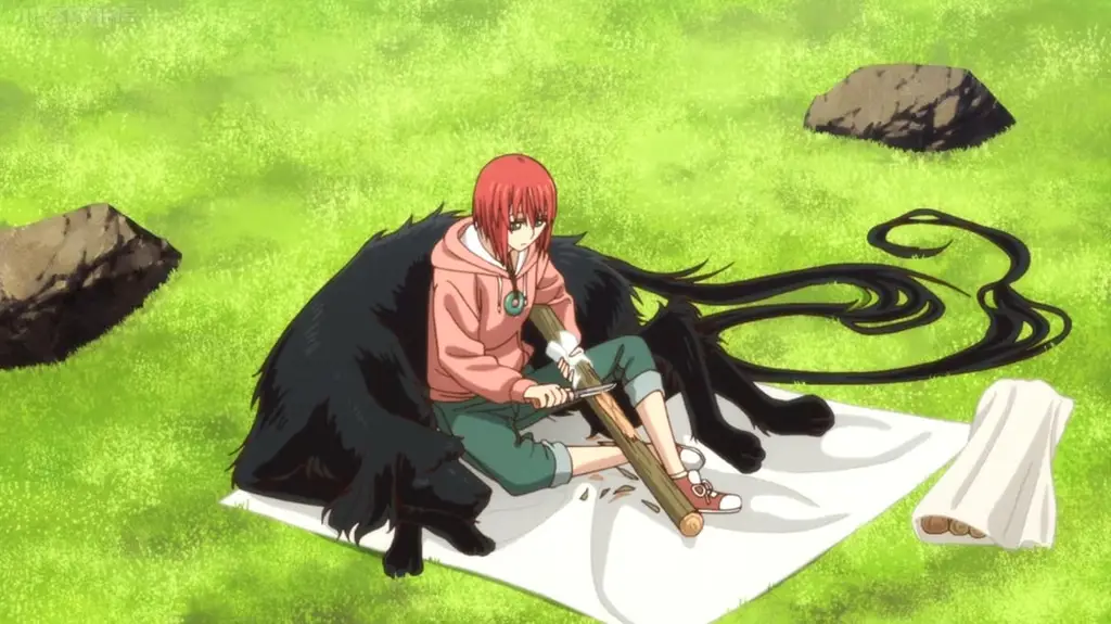 Chise dan Elias dalam The Ancient Magus’ Bride