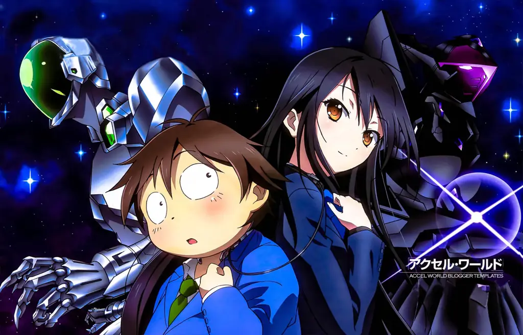 Adegan romantis di anime Accel World