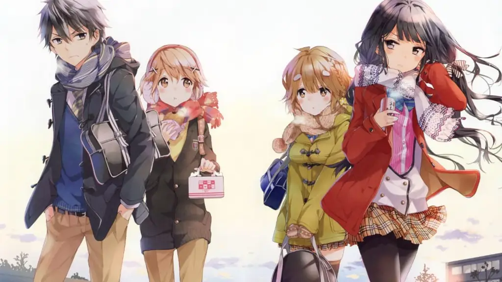 Momen romantis dalam anime harem isekai Adegan romantis dalam anime harem