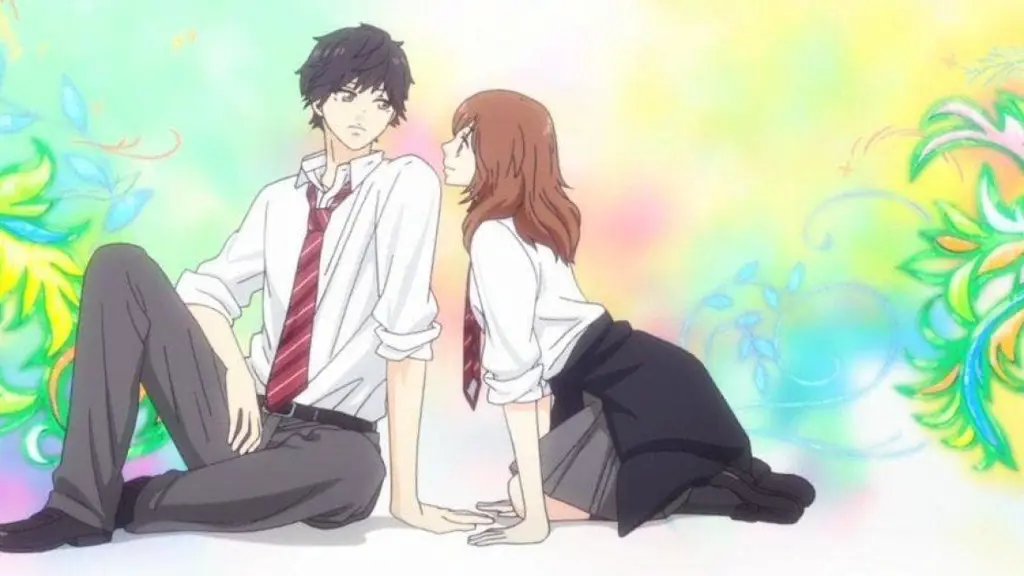 Adegan romantis dari anime shoujo