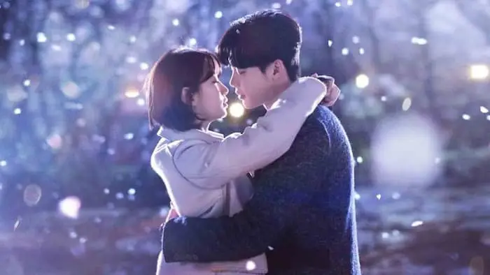 Adegan drama Korea dengan pasangan romantis