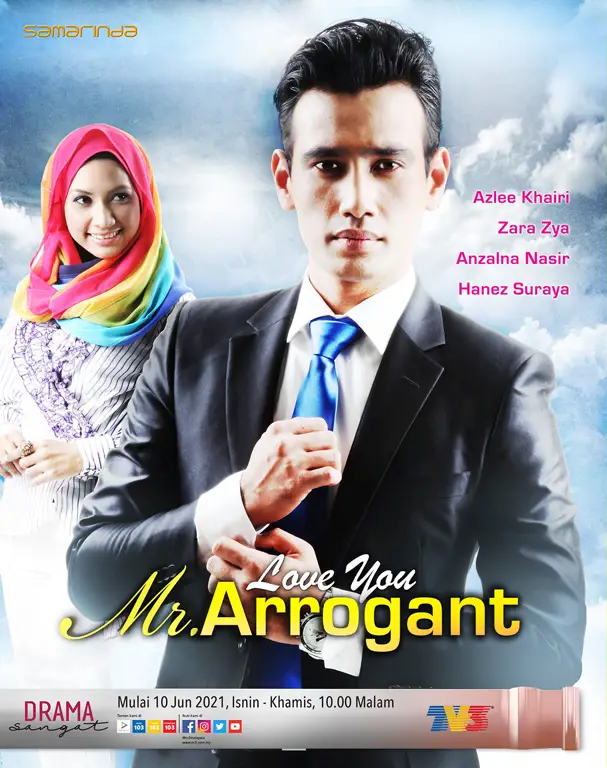 Adegan romantis Mo Ting dan Xia Mo di Love You Mr. Arrogant