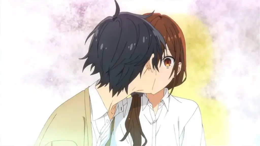 Adegan romantis antara Hori dan Miyamura