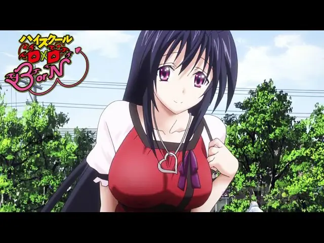 Gambar Issei dan Akeno dalam High School DxD