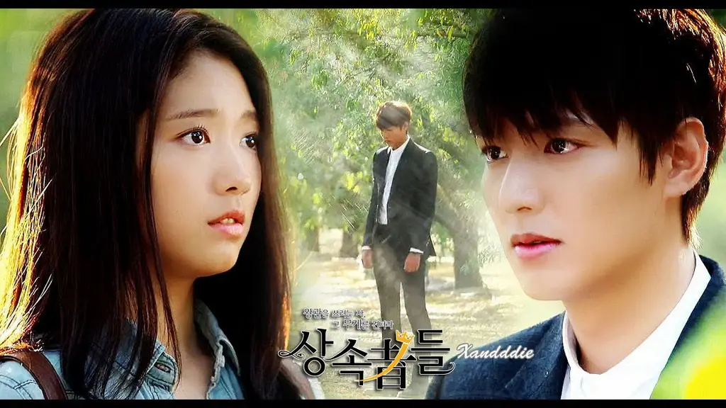 Kim Tan dan Cha Eun Sang dalam drama The Heirs