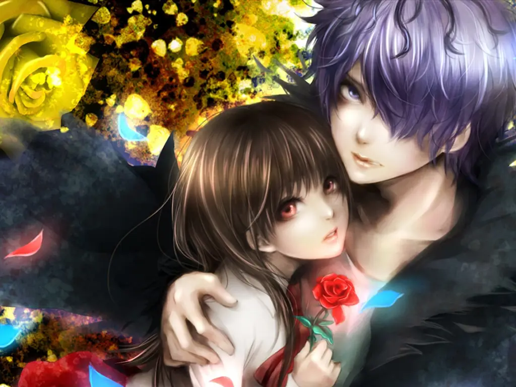 Pasangan anime romantis