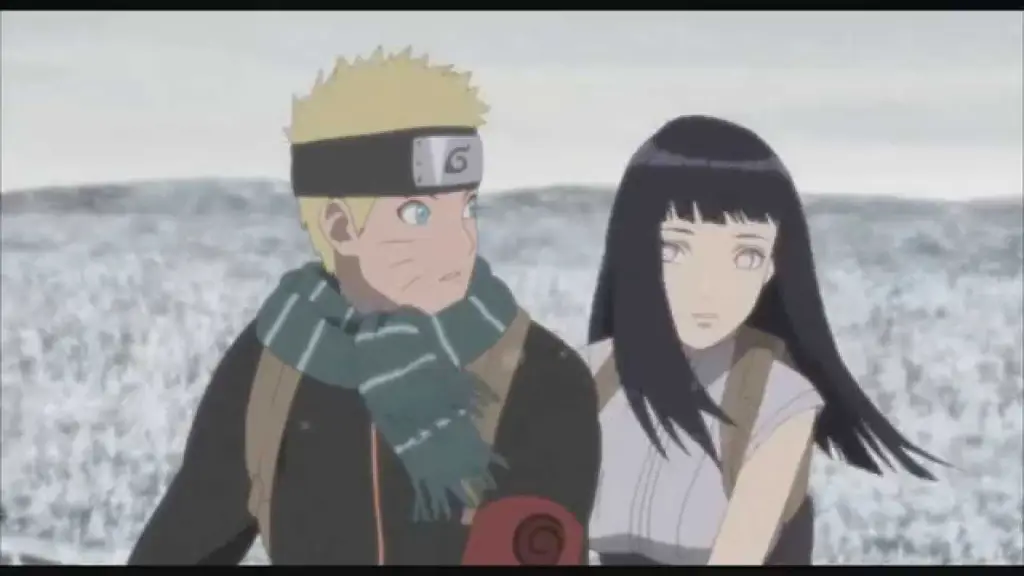 Naruto dan Hinata dalam film The Last