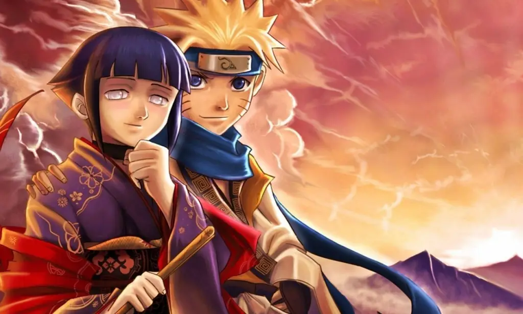 Naruto dan Hinata dalam film The Last