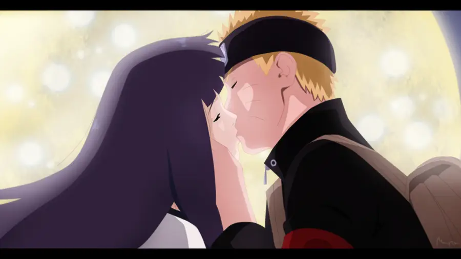 Adegan Naruto dan Hinata di film The Last