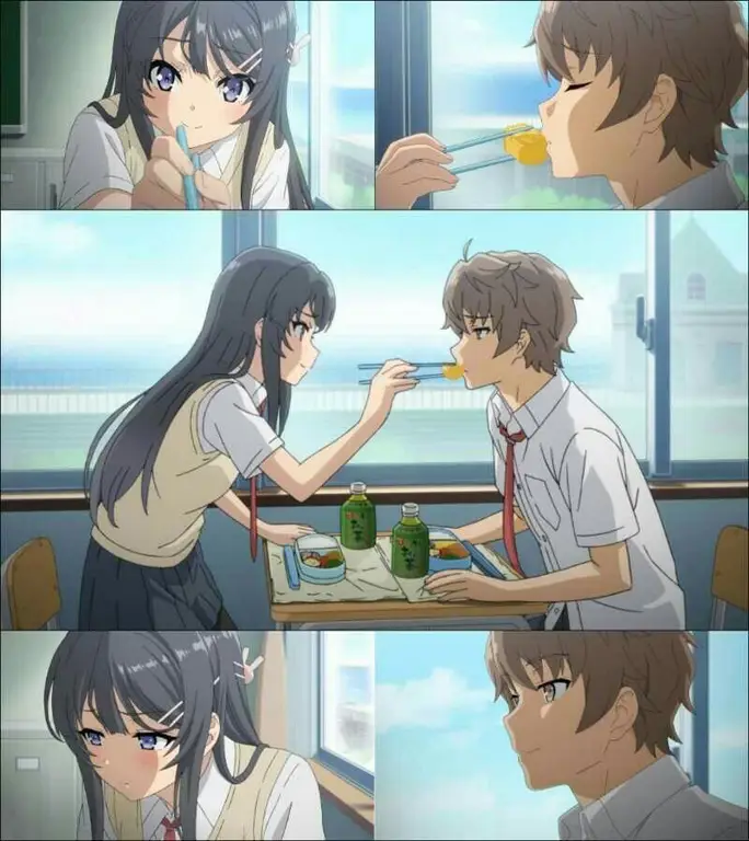 Sakuta dan Mai dari Seishun Buta Yarou