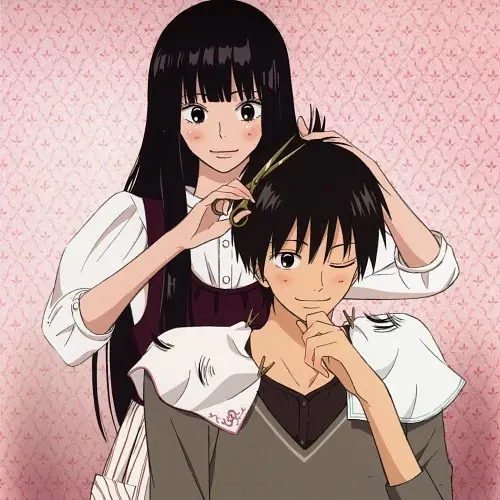 Sawako dan Kazehaya dalam Kimi ni Todoke