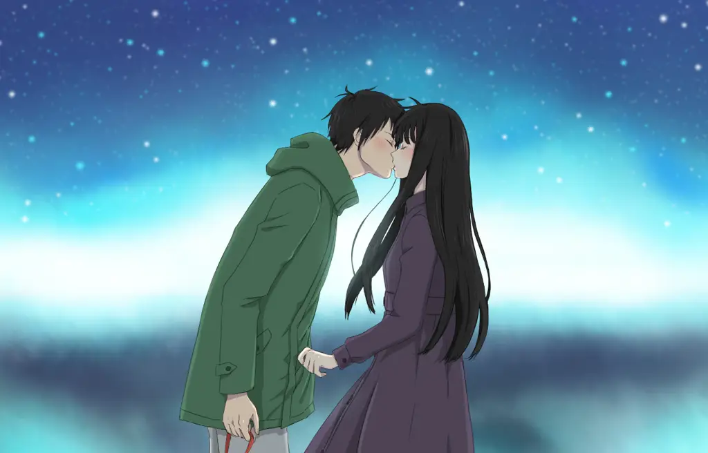 Sawako dan Kazehaya sedang bersama