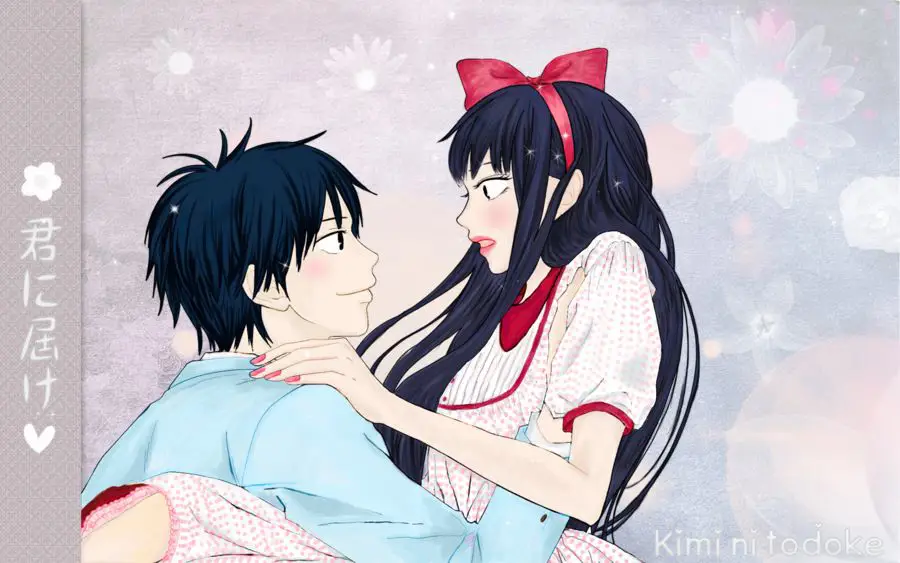 Sawako dan Kazehaya, pasangan kekasih dalam Kimi ni Todoke