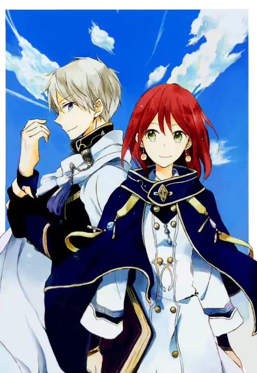 Shirayuki dan Pangeran Zen dalam Akagami no Shirayukihime