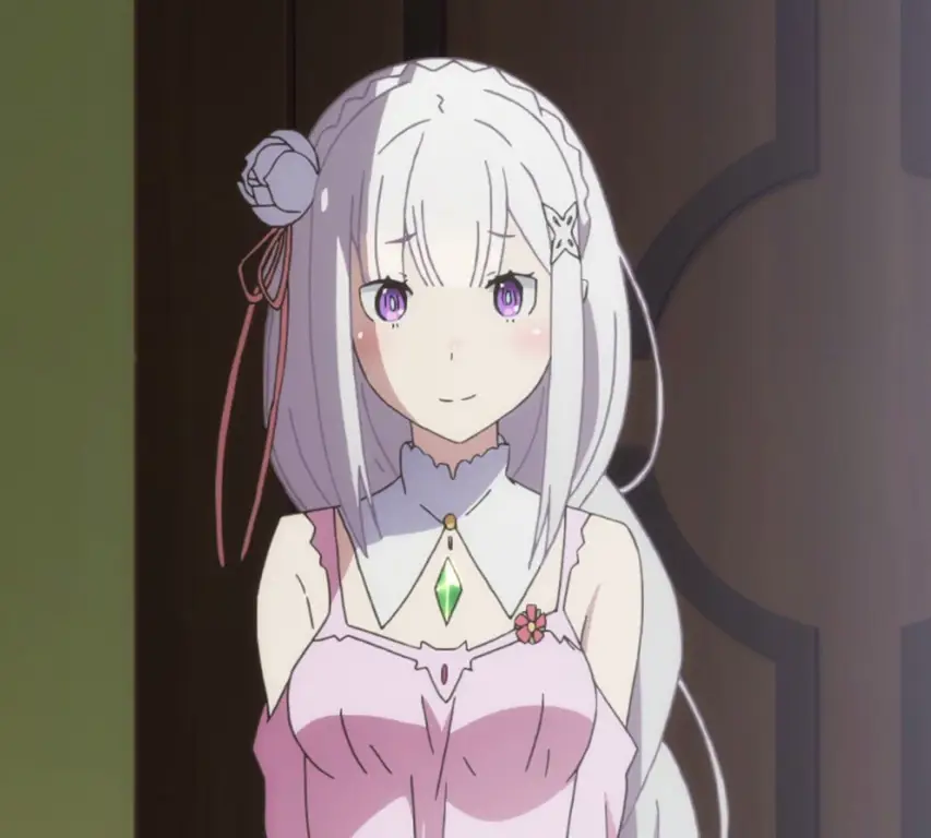 Subaru dan Emilia dalam Re:Zero Season 2