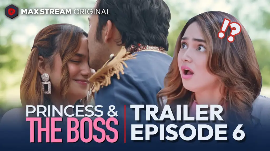 Adegan romantis Veena dan Siwa di Princess and the Boss episode 7