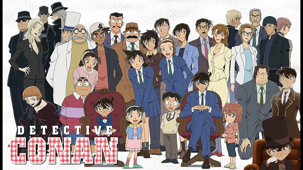 Momen saat Conan berhasil memecahkan misteri dalam episode 928 Conan memecahkan teka-teki