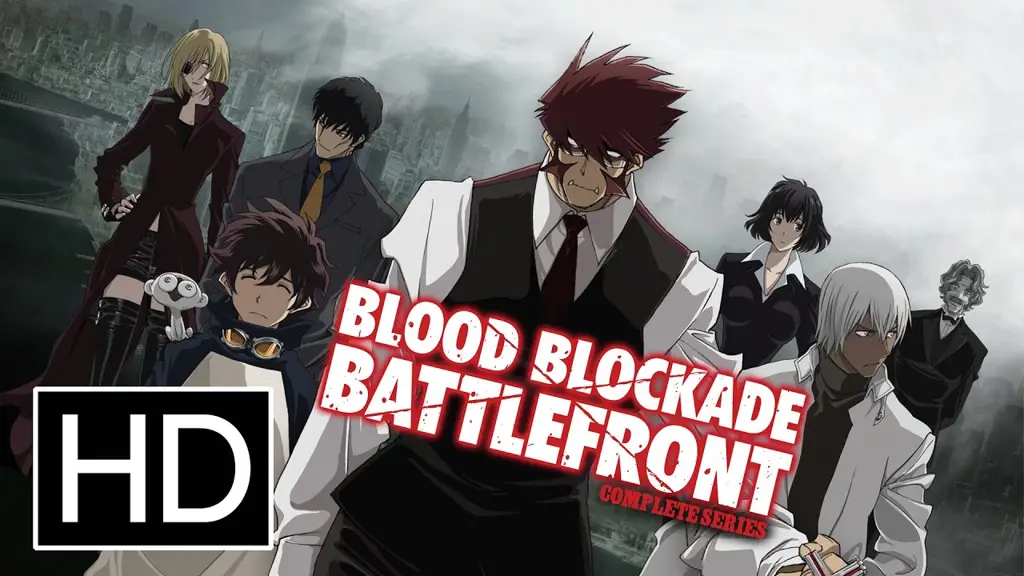 Adegan menarik dari anime Blood Blockade Battlefront