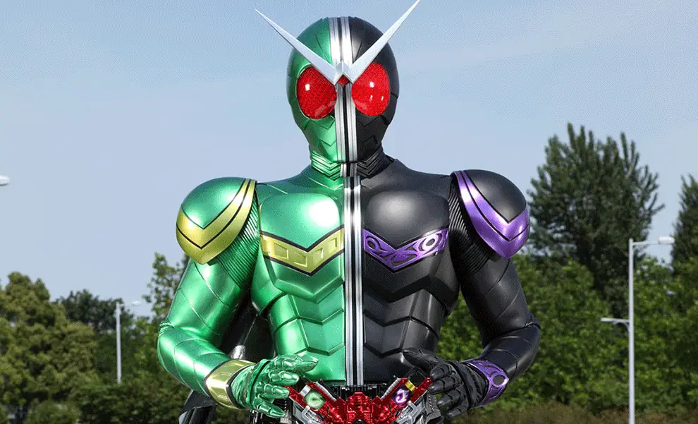 Screenshot adegan menegangkan dari Kamen Rider W episode 43