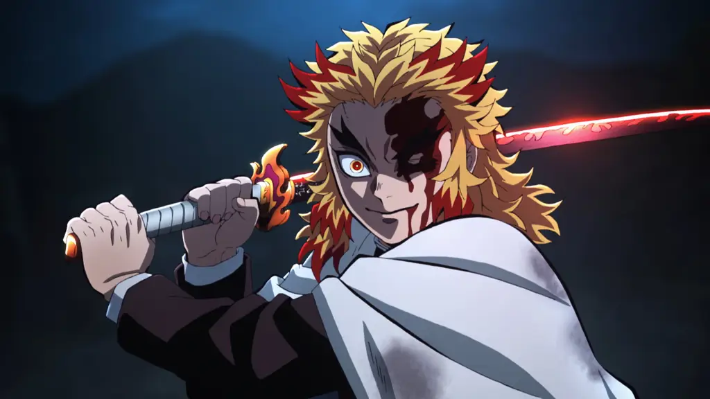 Adegan menegangkan dari film Kimetsu no Yaiba Mugen Train