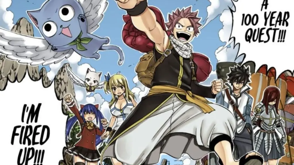 Adegan anime Fairy Tail 100 Year Quest