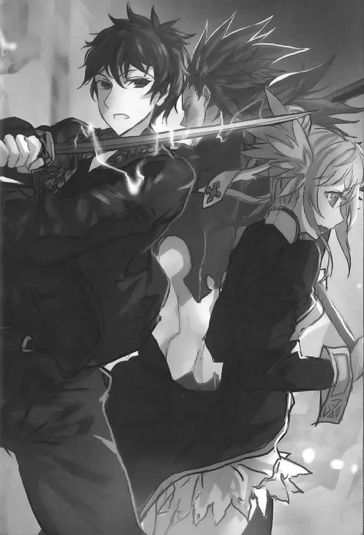 Momen seru dari serial The New Gate Adegan anime The New Gate yang menarik