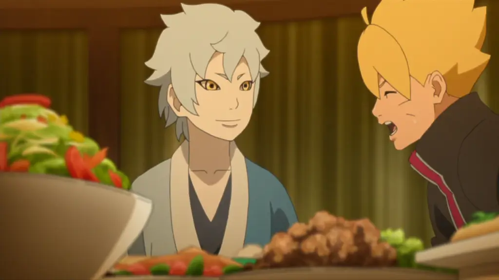 Screenshot adegan menarik dari Boruto episode 12 subtitle Indonesia