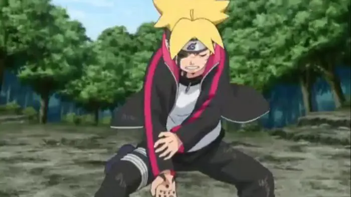 Momen Seru di Boruto Episode 187 Screenshot adegan menegangkan dari Boruto episode 187